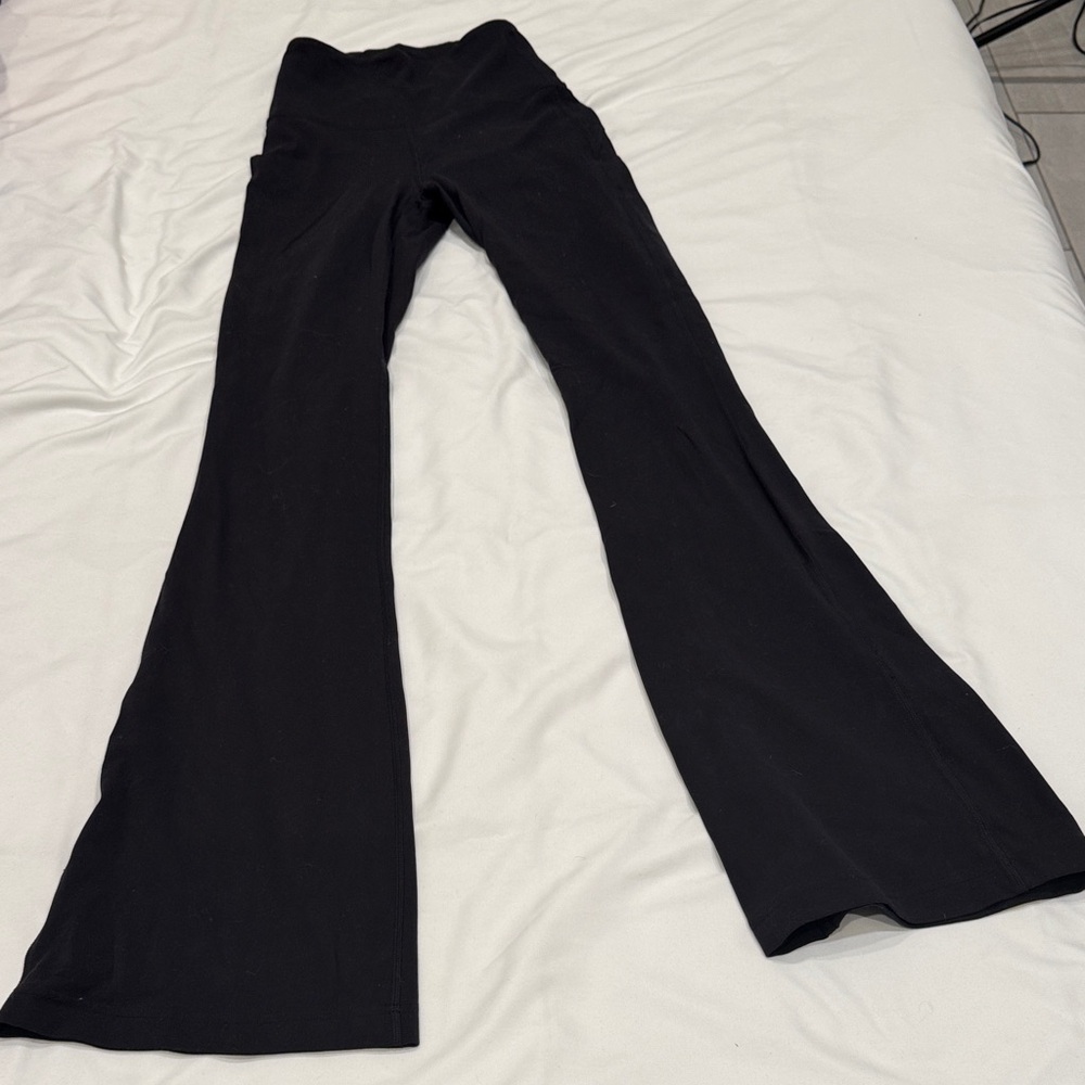 Black Flared Pants
